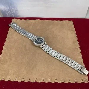 Vintage Givenchy Paris Watch Stainless Steel Black Face with Roman Numerals Givenchy | Accessories | Vintage Givenchy Paris Watch  main image 2